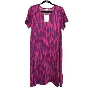 Lularoe Jessie Dress size M NWT pink purple